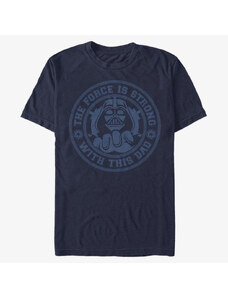 Pánské tričko Merch Star Wars: Classic - Vader Dad Unisex T-Shirt Navy Blue