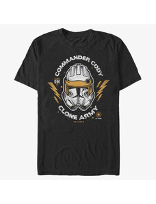 Pánské tričko Merch Star Wars: Clone Wars - Cody Unisex T-Shirt Black
