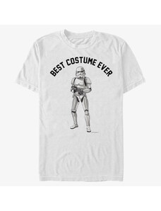 Pánské tričko Merch Star Wars: Classic - Best Trooper Costume Unisex T-Shirt White