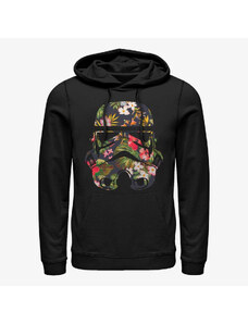 Pánská mikina Merch Star Wars: Classic - Storm Flowers Unisex Hoodie Black