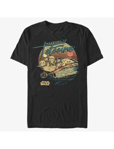 Pánské tričko Merch Star Wars: Classic - Vacation Spot Unisex T-Shirt Black