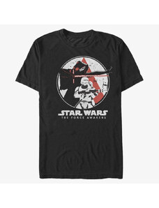 Pánské tričko Merch Star Wars: Episode 7 - Circle Awakens Unisex T-Shirt Black