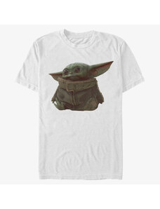 Pánské tričko Merch Star Wars: Mandalorian - Ball Thief Unisex T-Shirt White
