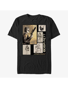 Pánské tričko Merch Star Wars: Classic - BobaFett Unisex T-Shirt Black