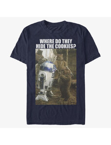 Pánské tričko Merch Star Wars: Classic - Hidden Cookies Unisex T-Shirt Navy Blue