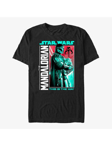 Pánské tričko Merch Star Wars: The Mandalorian - Legendary Bounty Unisex T-Shirt Black