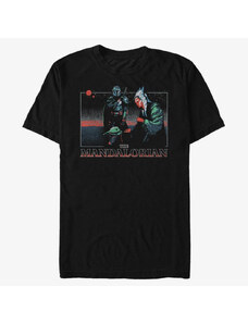 Pánské tričko Merch Star Wars: Mandalorian - Is This The Way Unisex T-Shirt Black