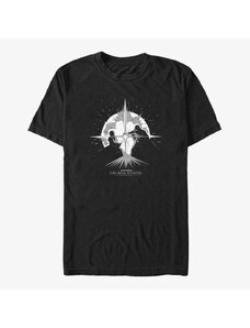 Pánské tričko Merch Star Wars Obi-Wan - Explosive Duel Graphic Unisex T-Shirt Black