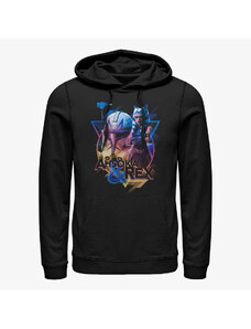 Pánská mikina Merch Star Wars: Clone Wars - Triangular Ahsoka Rex Unisex Hoodie Black