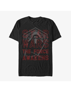 Pánské tričko Merch Star Wars: Episode 7 - Darkened Unisex T-Shirt Black