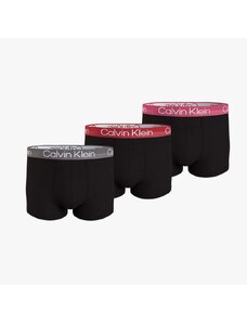 Boxerky Calvin Klein Modern Structure Cotton Trunk 3-Pack Black