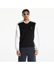 Pánská mikina LACOSTE Men's Sweatshirt Black/ Silver Chine-White