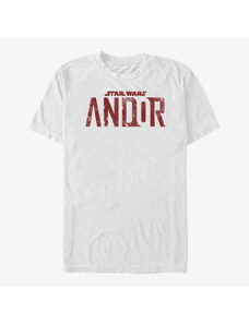 Pánské tričko Merch Star Wars: Andor - Andor Unisex T-Shirt White