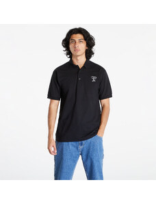 Pánské tričko Thrasher Mini Gonz Embroidered Polo Black