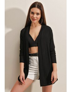 Bigdart 5887 Thin Cardigan for Season - Black