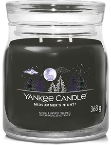 Yankee Candle vonná svíčka Signature ve skle střední Midsummer’s Night 368g