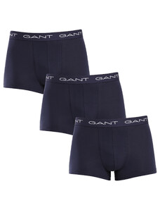3PACK pánské boxerky Gant modré