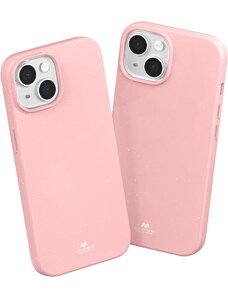 Ochranný kryt na iPhone 15 - Mercury, Jelly Pink