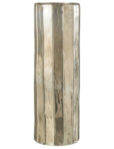 Stříbrná keramická váza J-line Agelisa 60 cm