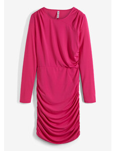 bonprix Šaty s nařasením Pink