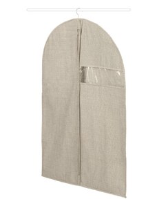 Obal na obleky a krátké šaty Compactor SANDY, 60 x 100 cm, béžový