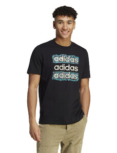 adidas Performance adidas M DOODLE MLT T BLACK