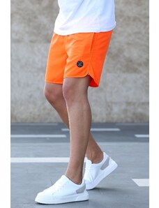 Madmext Neon Orange Men's Marine Shorts 5087