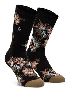 Ponožky Volcom Vibes Socks černá Print O/S