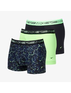 Boxerky Nike Ultra Stretch Micro Dri-FIT Boxer 3-Pack Crackle Print/ Lime Blast/ Black