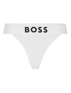 BOSS logo tanga - bílá