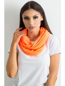 MladaModa Viskózový komínový šátek model 56031 neonově oranžový