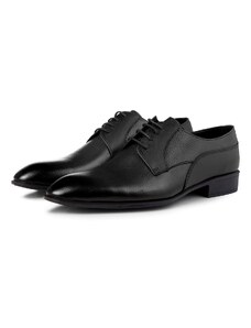 Ducavelli Elite Genuine Leather Men's Classic Shoes Derby Classic Shoes Lace-up Classic Shoes