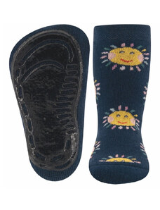 Ewers Ponožky s protiskluzem modré Sluníčko