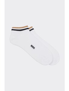 BOSS 2-balení pánských ponožek - bílá