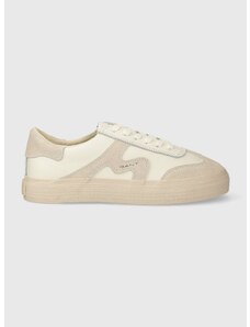 Kožené sneakers boty Gant Carroly béžová barva, 27531183.G29