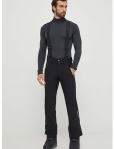 Lyžařské kalhoty Descente Rider černá barva
