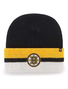 47 brand Čepice 47brand NHL Boston Bruins černá barva