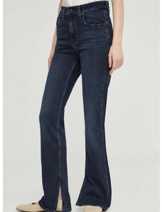 Džíny Levi's 725 HR SLIT BOOTCUT dámské, high waist