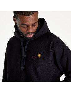 Pánská mikina Carhartt WIP Hooded American Script Sweat Black