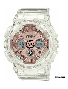 Pánské hodinky Casio G-Shock GMA S120SR-7AER Pink Gold Collection Transparent/ Bronze