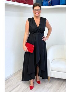 Bosca Fashion Černé společenské šaty Gracia brocate