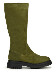Dámské boty Wittchen, zelená, semišová useň