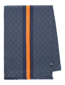 Pánský šátek Wittchen, námořnická modro-oranžová, hedvábí