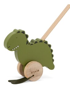 Trixie Dřevěná hračka na tyči - Mr. Dino
