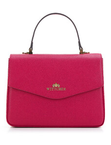 Malá kožená kabelka Wittchen, růžová, přírodní kůže