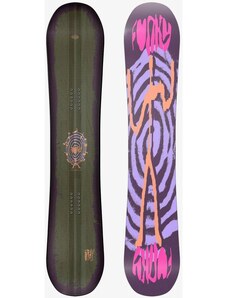 SNOWBOARD FUNKY Spray - zelená -