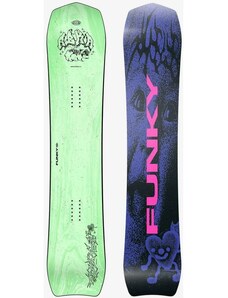 SNOWBOARD FUNKY Abracadabra - zelená -