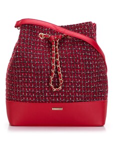 Dámská kabelka Wittchen, červená, polyester