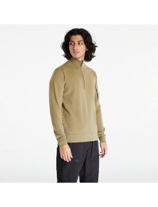 Pánský svetr C.P. Company Extafine Merino Wool Zipped Knit Silver Sage