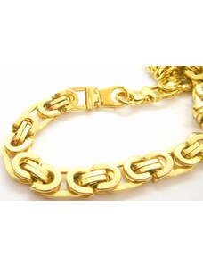 Klenoty Budín Masivní mohutný pánský zlatý řetěz 585/33,51gr 60cm HK6145